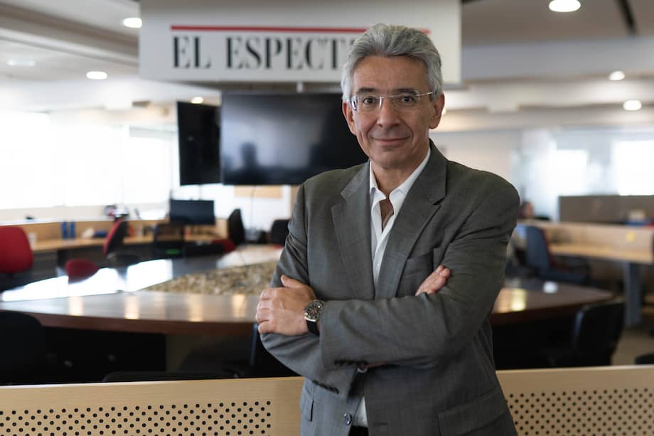 Enrique Gómez, cabeza de lista de Salvación Nacional al Senado.