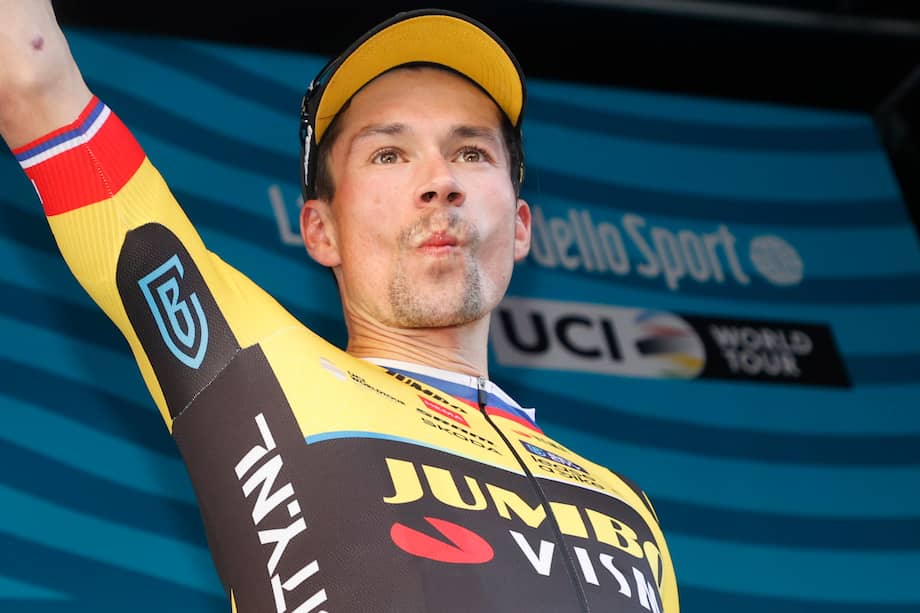Primoz Roglic, ganador de la edición 58 de la Tirreno Adriatico.