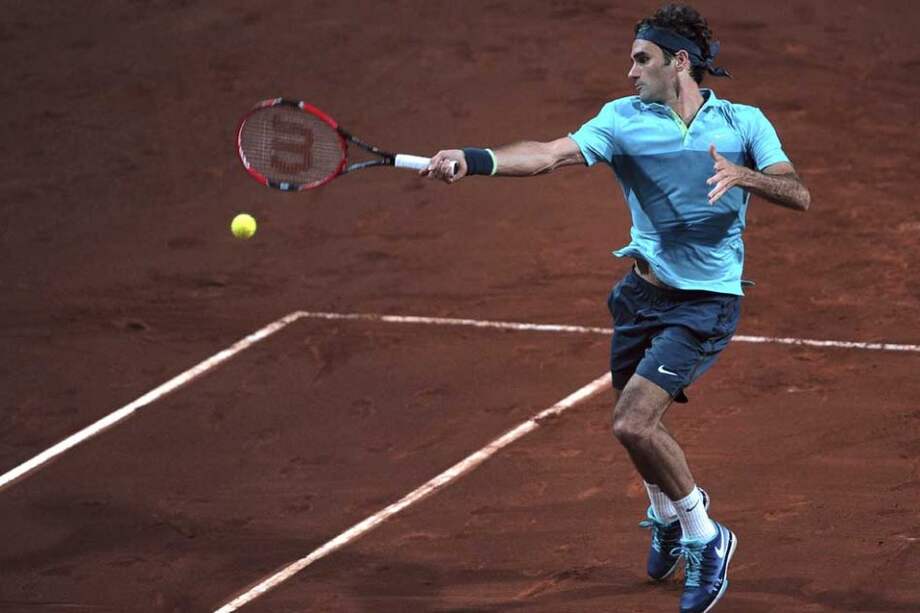Roger Federer avanzó a semifinales del Abierto de Estambul. Foto. AFP