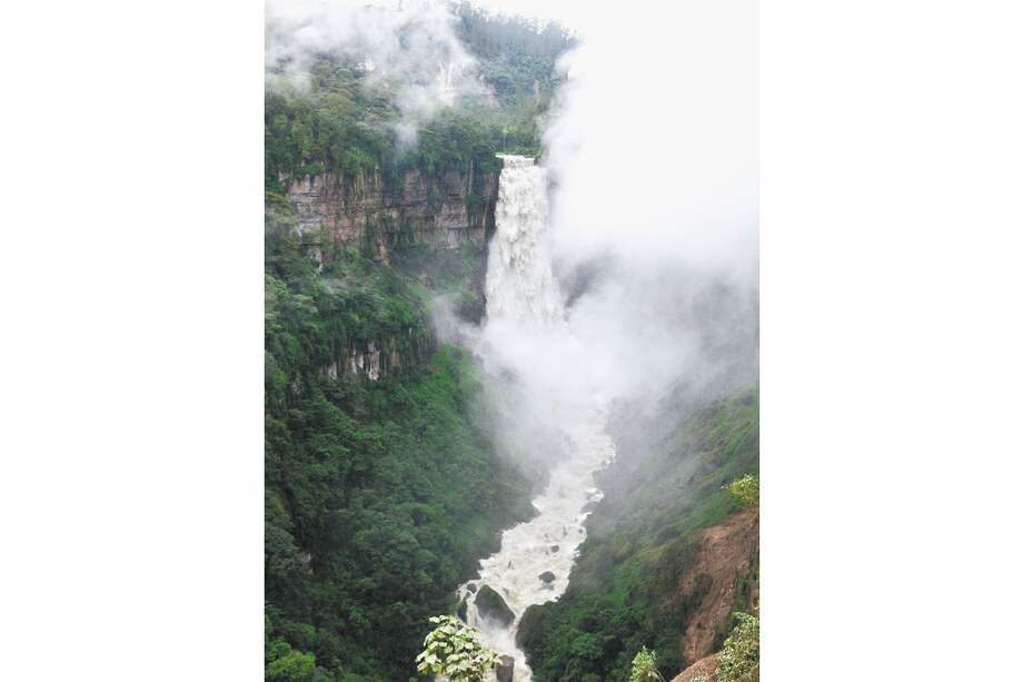 El Salto de Tequendama surte de agua a 340 mil personas, aproximadamente. / Archivo