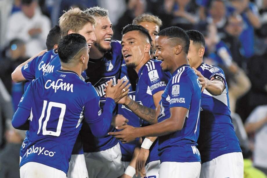 Millonarios está en el puesto 12 posición de la tabla de la Liga BetPlay, con dos puntos y dos partidos jugados.