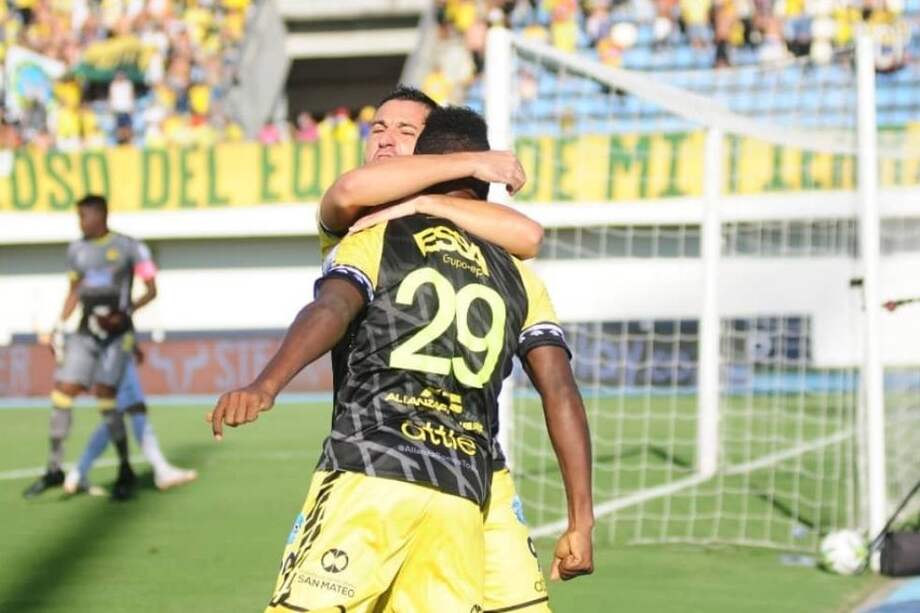 Pablo Bueno anotó los dos goles del triunfo del equipo de Barrancabermeja.
