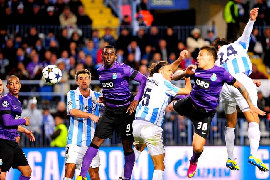 Jackson Martínez no marcó diferencia y el Porto quedó eliminado de la Champions. / AFP