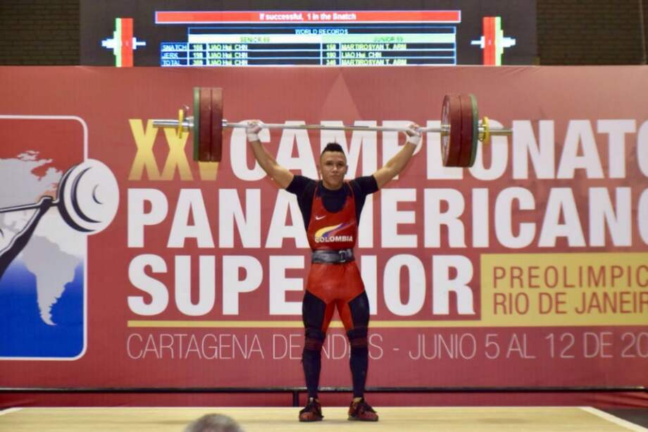 Luis Javier Mosquera, ha ganado 16 medallas en Campeonatos Mundiales de Levantamiento de Pesas. Foto: Colombia Medios