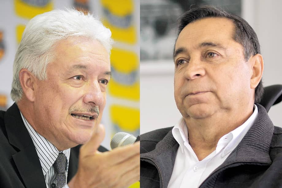 Jorge Perdomo (Dimayor) tiene serias diferencias con Álvaro González Alzate (Difútbol). / Cristian Garavito / Mauricio Alvarado