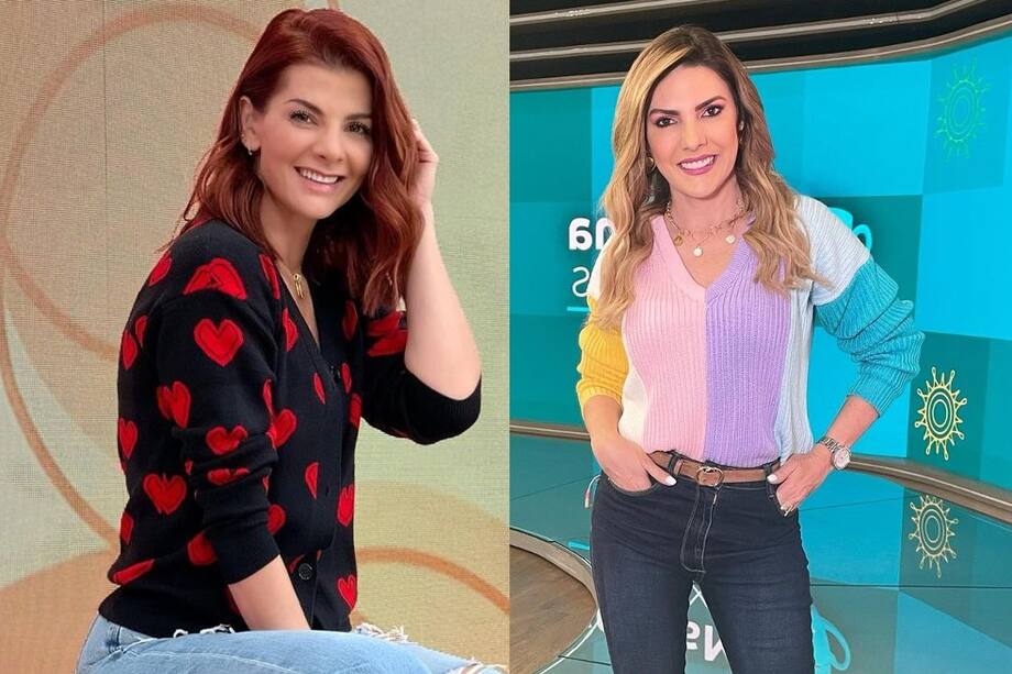 Ana Karina Soto y Carolina Cruz son dos de las presentadoras más queridas de Colombia.