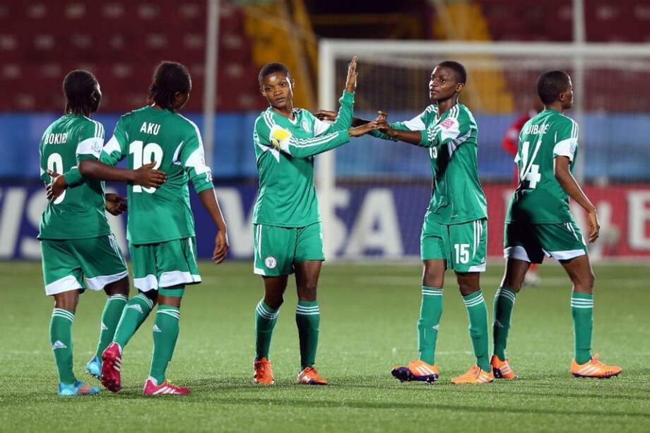 Jugadores de la Selección de Nigeria fue el primer campeón de la categoría. Foto: AFP