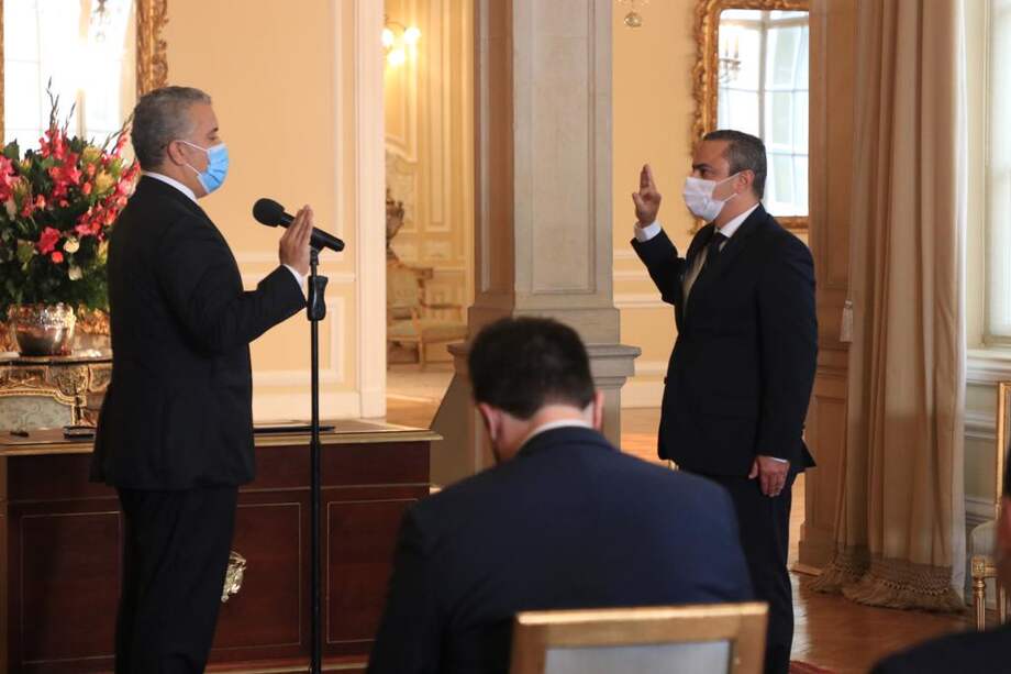 Juan Camilo Restrepo se venía desempeñando dentro del Gobierno como viceministro de Agricultura.