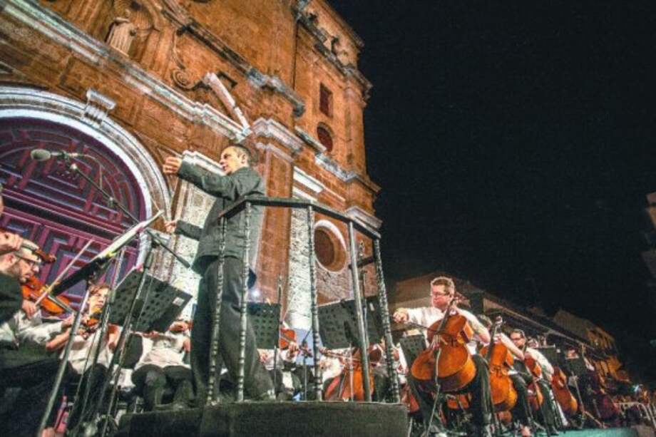 El Cartagena Festival Internacional de Música de Cartagena es uno de los proyectos indispensables para la integración social a través del arte. / Joaquín Sarmiento