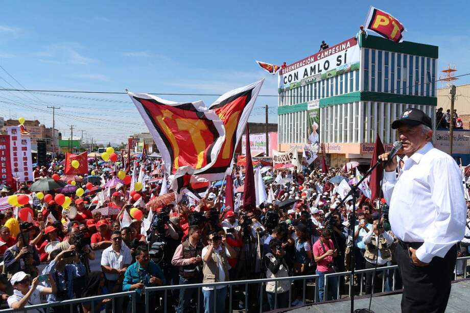 El candidato izquierdista por la Presidencia en México, Andrés Manuel López Obrador. / EFE