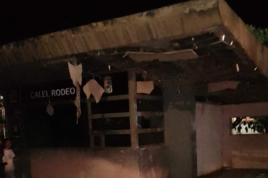 El ataque al CAI del barrio El Rodeo, en Jamundí (Valle del Cauca), es el tercero que ocurre durante esta Semana Santa en ese departamento.