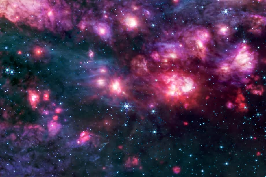 La imagen fue lograda con uno de los instrumentos de observación del James Webb, logrando un detalle sin precedentes sobre esta región de formación de estrellas.