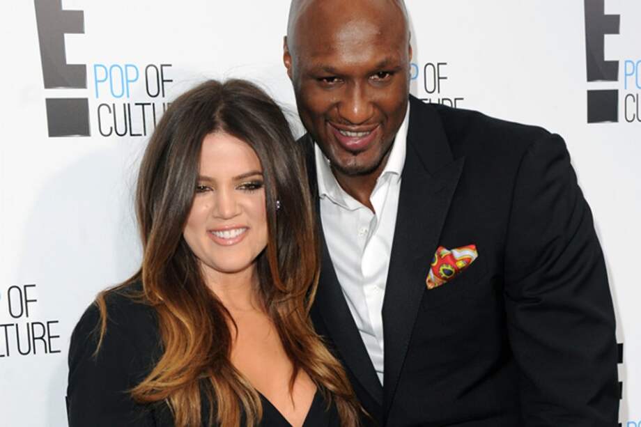 Khloé Kardashian y Lamar Odom.