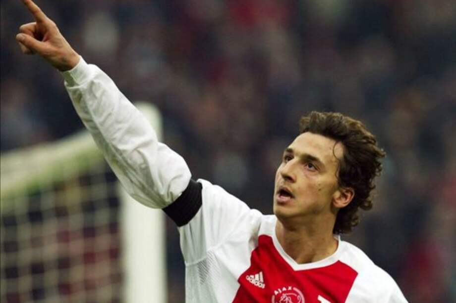 El sueco Zlatan Ibrahimovic con la camiseta del Ajax. / EFE