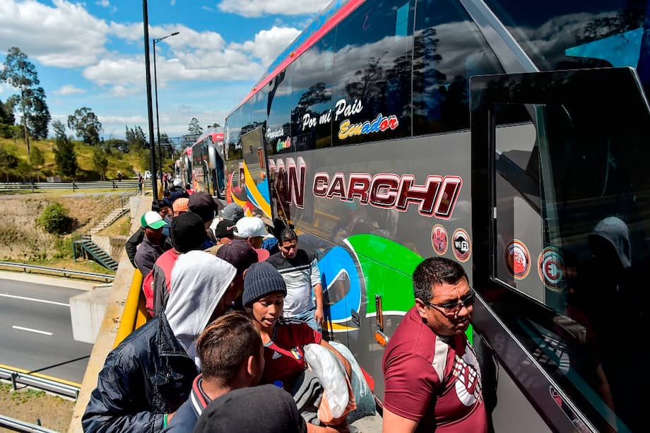 Ecuador estima que en su territorio permanecen unos 300.000 venezolanos que han escapado de los problemas políticos y económicos en su nación. / AFP