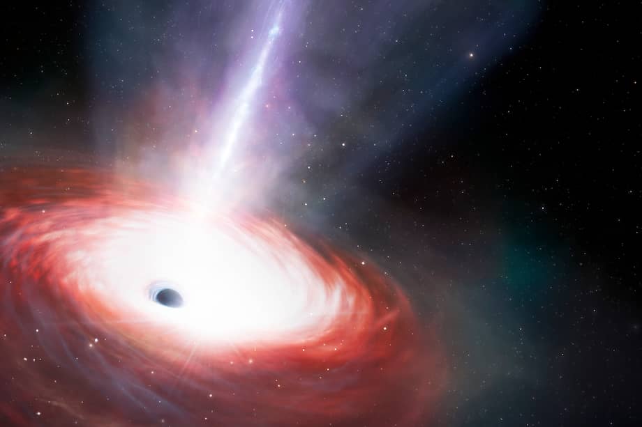 Imagen de referencia. Durante medio siglo se creyó que ver explotar un agujero negro era un evento tan raro que ocurría apenas una vez cada 100.000 años.