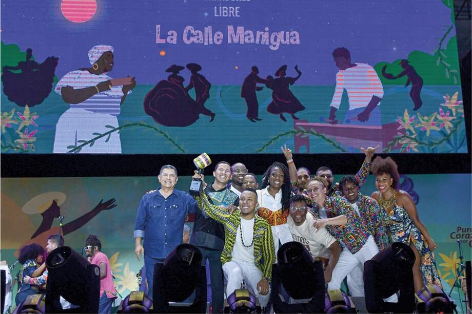 La agrupación Calle Manigua se llevó el premio en ‘Versión libre’, sumándose a los demás ganadores de las tres categorías restantes./ Cortesía