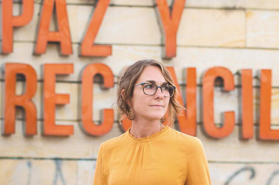 Angela Lederach, candidata a la tesis doctoral “Paz sin prisa: La construcción de la paz cotidiana en Colombia”. / Cortesía.