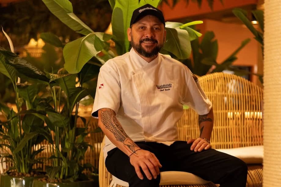 Saulo Jennings, chef brasileño.