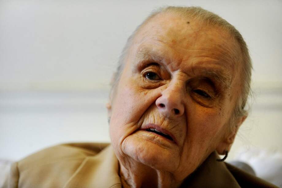 Clare Hollingworth, en octubre de 2009. / AFP