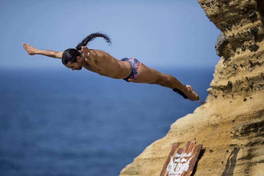 Orlando Duque, clavadista colombiano. Foto: Red Bull