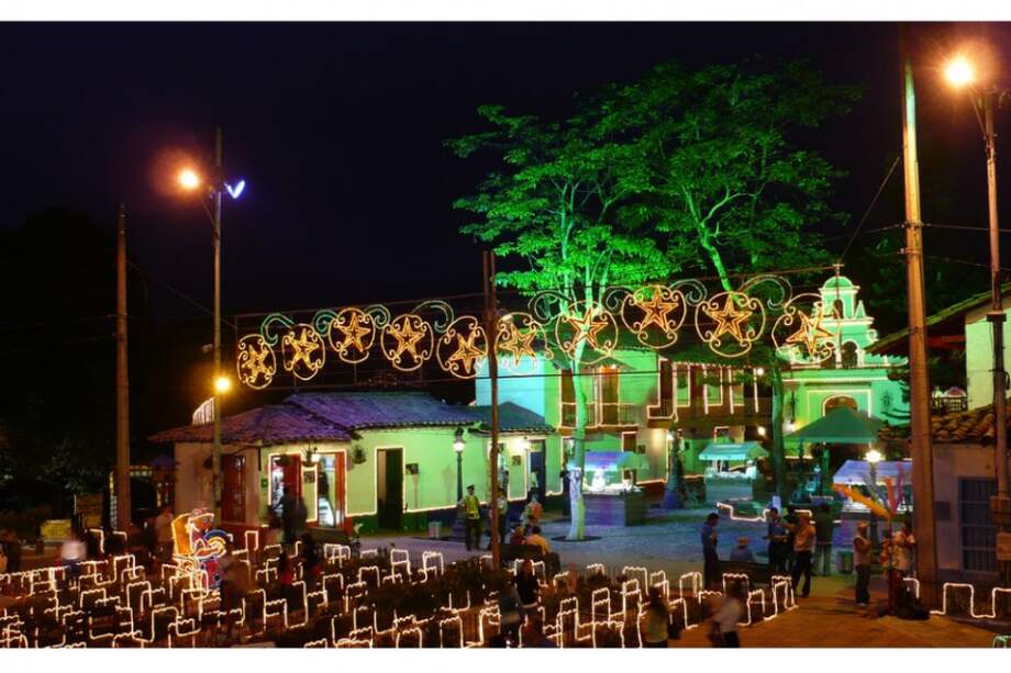 Pueblito paisa, en Medellín.