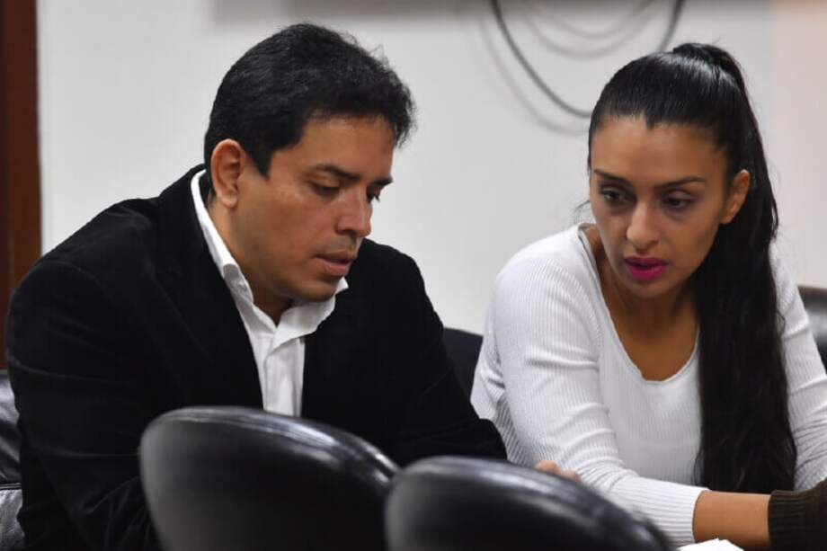 Óscar Julián Bermeo y Ana Cristina Solarte. / Óscar Pérez- El Espectador