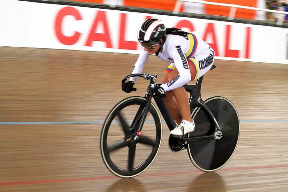 Juliana Gaviria, pedalista colombiana / Cortesía Fedeciclismo