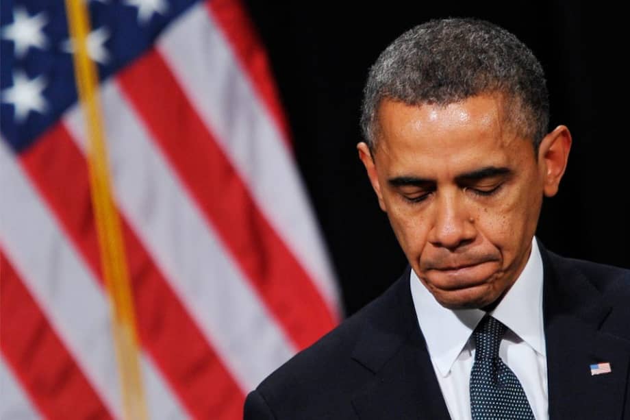 Conmovido quedó el presidente Obama tras la matanza en Connecticut / AFP