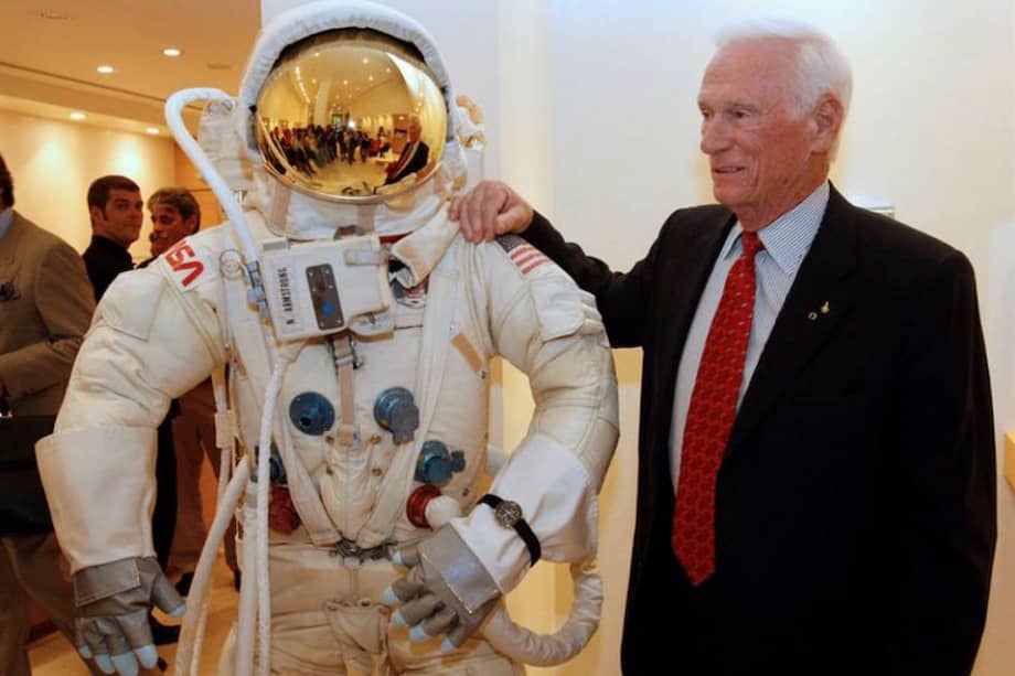 Fotografía de archivo del 16 de junio de 2009 del astronauta estadounidense Eugene Cernan. / Archivo EFE