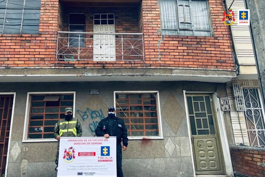 La Fiscalía ocupó bienes con fines de extinción de dominio a una estructura dedicada al tráfico de droga