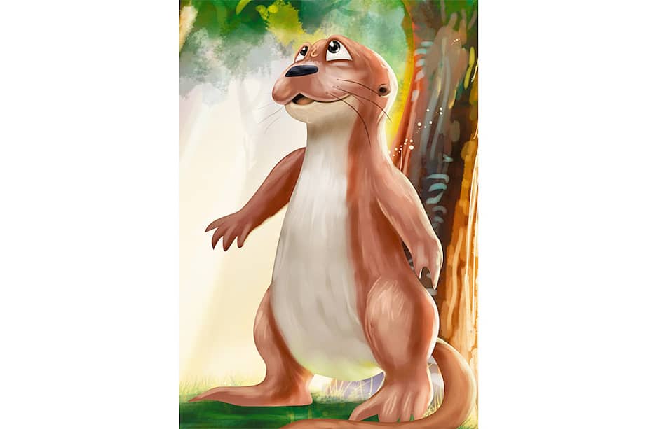 Keiko, una nutria amazónica, es la protagonista de la campaña Bibo. / Cortesía