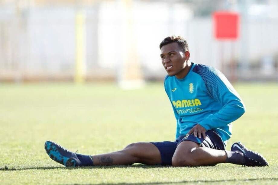 Roger Martínez, delantero del Villarreal. / EFE