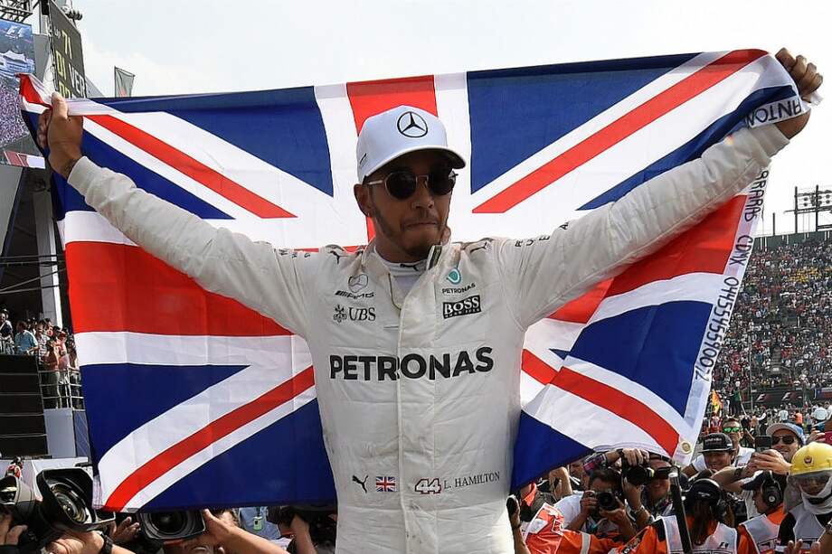 Lewis Hamilton, vigente campeón de la Fórmula Uno. / AFP