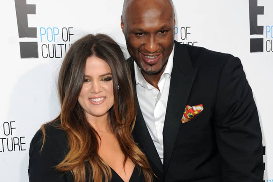Khloé Kardashian y Lamar Odom.