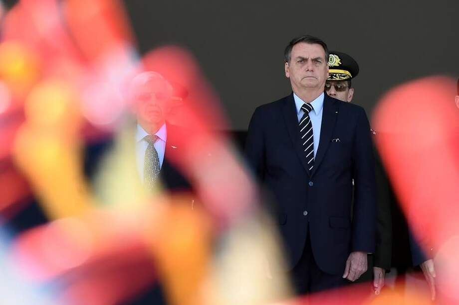 Jair Bolsonaro, presidente de Brasil. / AFP