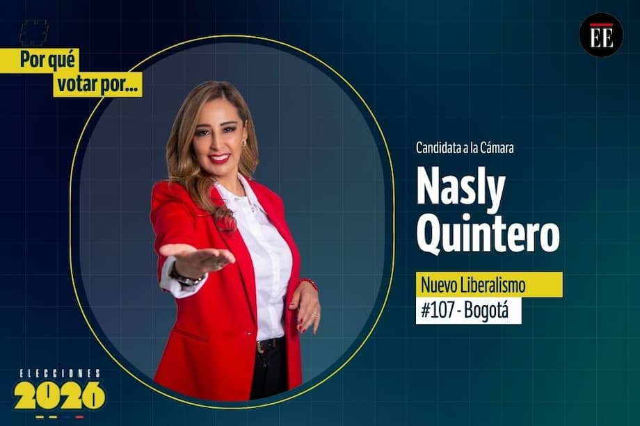 Nasly Quintero, candidata a la Cámara.