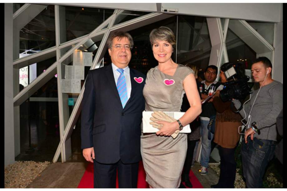 Haydée Ramírez junto a Daniel Salazar. / Cromos