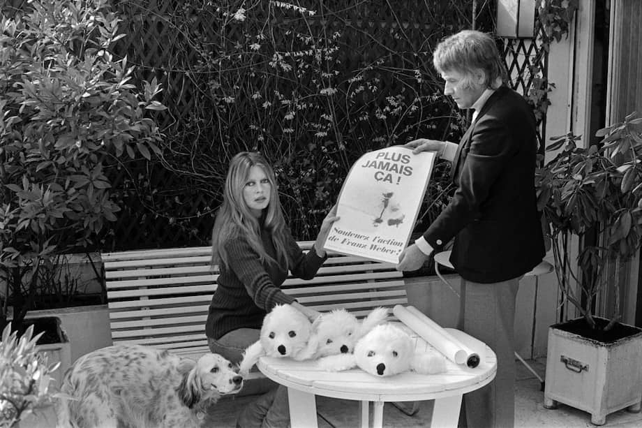 En 1986 fundó la Fundación Brigitte Bardot, desde la cual impulsó campañas internacionales. (Photo by AFP)