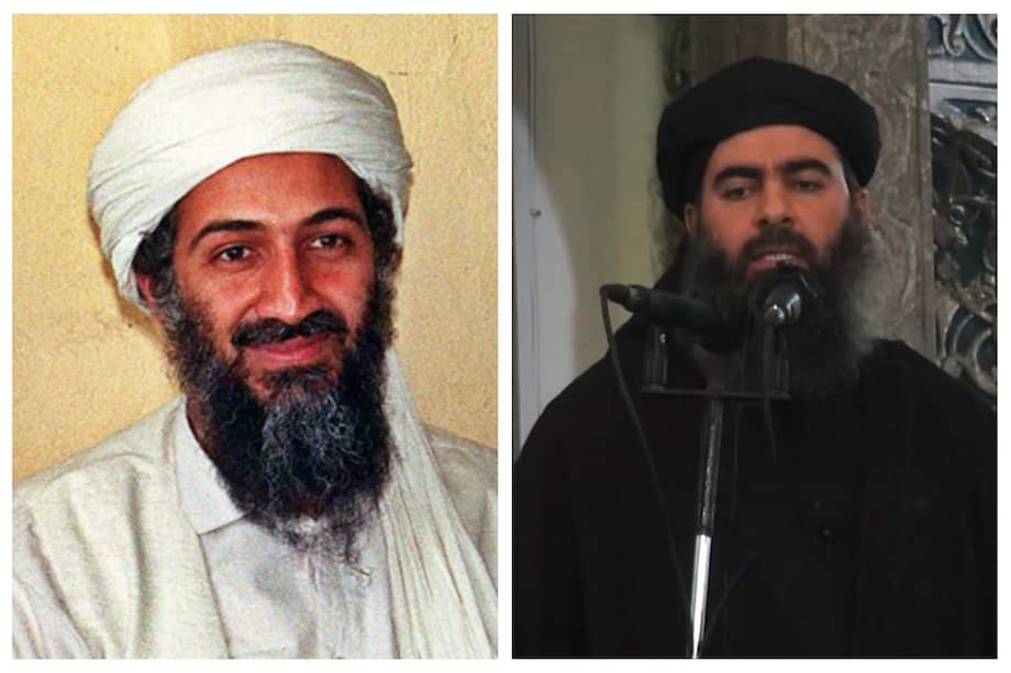 Los cuerpos de Osama bin Laden, líder de Al Qaeda, y Abu Bakr al Bagdadi, del Estado Islámico, estarían en el fondo del mar, según EE. UU. / AFP