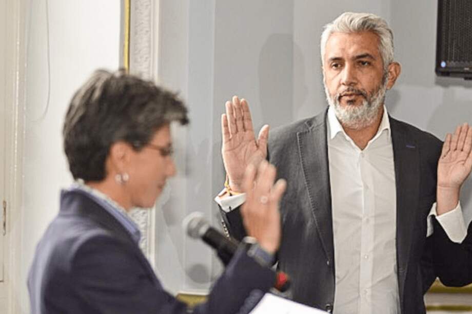 Nicolás Estupiñán, secretario de Movilidad, viajó a Argentina el 17 de marzo tras una licencia no remunerada que pidió antes de que comenzara la cuarentena nacional. / Cortesía: Secretaría de Movilidad