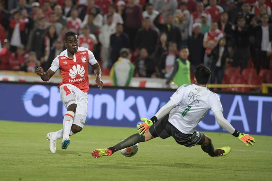 Carmelo Valencia registra tres goles en la Liga Águila. / El Espectador