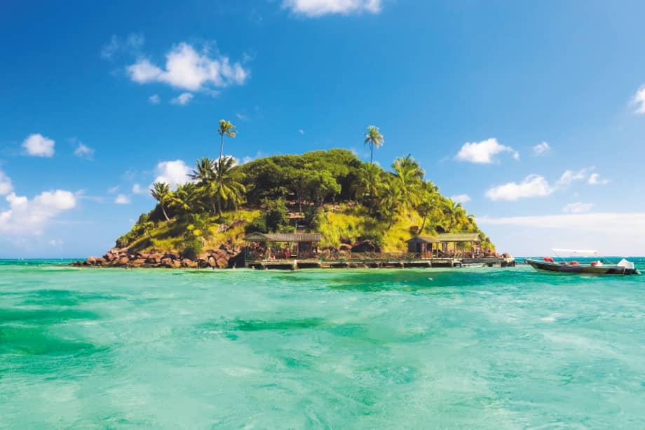 El Parque Nacional Natural Old Providence McBean Lagoon. /Getty Images