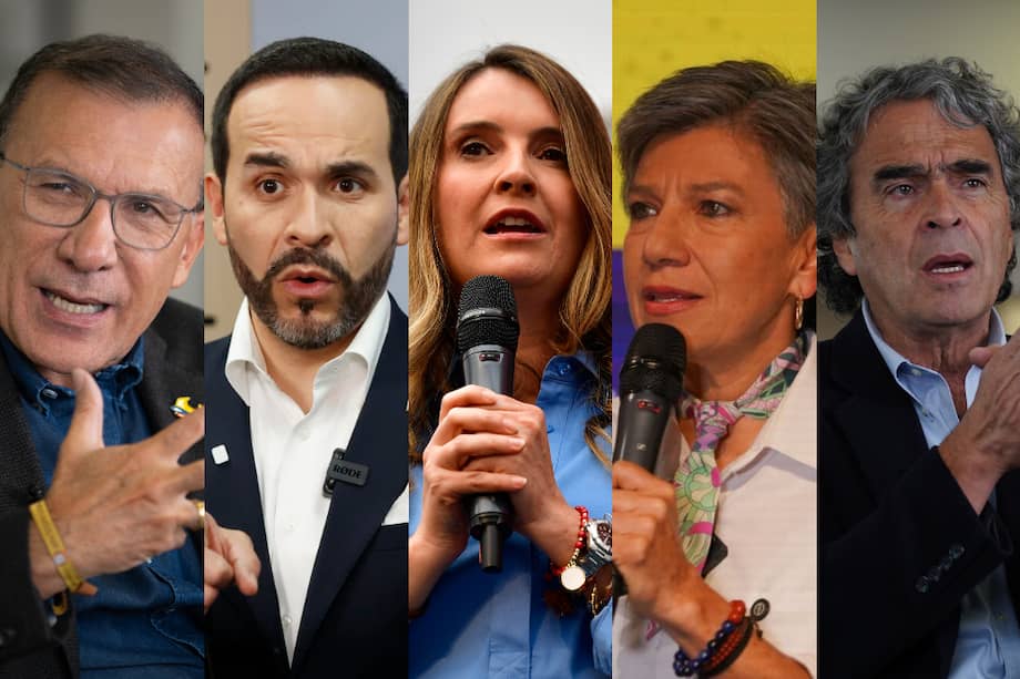 Los candidatos Roy Barreras, Abelardo de la Espriella, Paloma Valencia, Claudia López y Sergio Fajardo son quienes, hasta la fecha, han reportado sus ingresos y gastos de campaña.