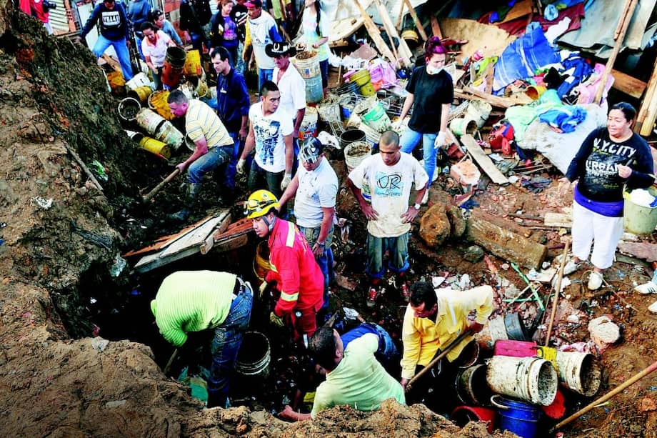 Deslizamiento La Gabriela (Bello) en 2010