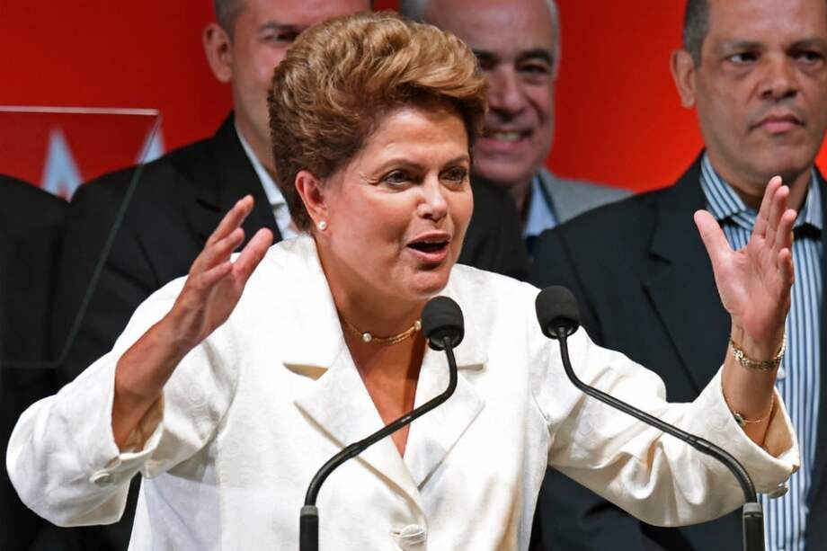 Ajustada reelección de Dilma Rousseff desploma bolsa y real en Brasil