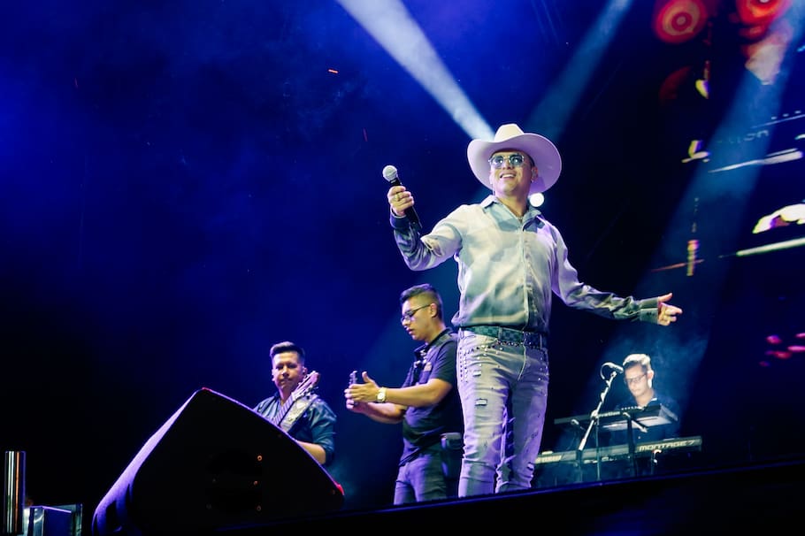 El cantante de regional colombiano Yeison Jiménez.
