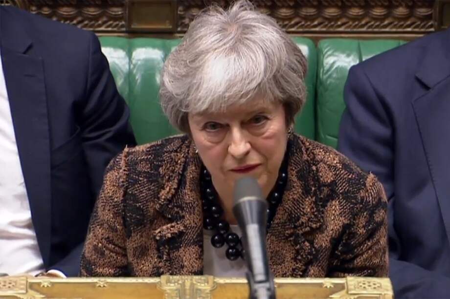 Theresa May, primera ministra británica. / AFP