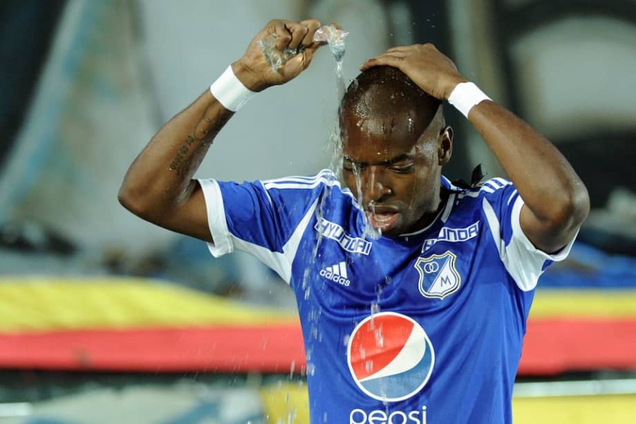 El delantero chocoano demostró que tiene la chispa goleadora intacta y que trae muchos goles para alegría de Millonarios / Gabriel Aponte