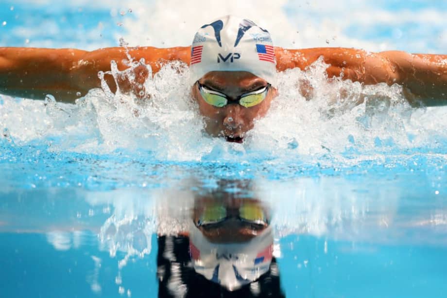 Michael Phelps nadador estadounidense. Foto: AFP